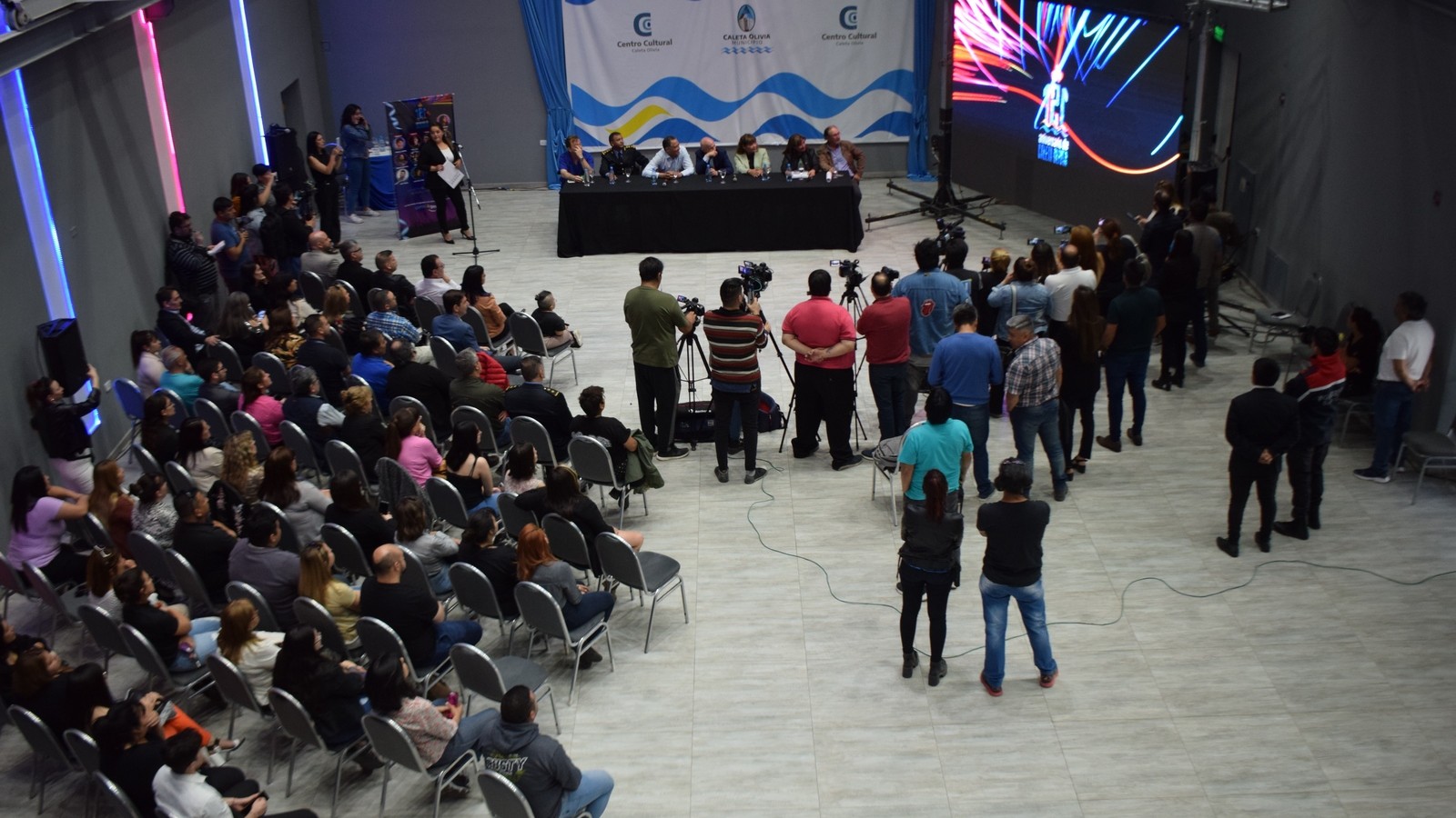 El intendente de Caleta Olivia presentó formalmente la fiesta del 121° aniversario